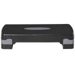 Step para Exercício Aeróbico Plataforma Step com Altura Ajustável em 2 Níveis com Carga Máxima 120kg para Exercício em Academia Casa 68x29x10 - 15cm Preto