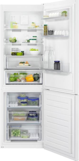 Frigorífico Combinado 330L ZNME32EW0 (Branco) - ZANUSSI