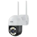 Câmara de Vigilância IP Exterior C289 WiFi Pan Tilt 3MP IP66 c/ Cartão MicroSD 32GB - ZOSI