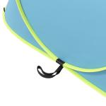 Tenda de Campismo para 1 - 2 Pessoas Impermeável de 2000 mm com Bolsa de Transporte para Pesca 245x148x105 cm Azul
