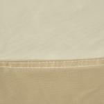 Capa Protetora para Móveis de Jardim 152x87x59 - 79 cm com Tecido Oxford 600D Impermeável e Fivela Bege e Creme