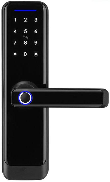 Fechadura Inteligente ZSDL - A270 - B - ALI - 6072 ZigBee c/ Impressão Digital (Preto) - AVATTO