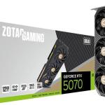 Placa Gráfica Gaming GeForce RTX 5070 Blackwell Solid 12GB GDDR7 DLSS4 - ZOTAC