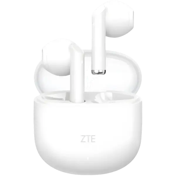 Auriculares Bluetooth ZTE Buds 2 com estocho de carga Autonomia de 5H Brancos