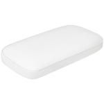 Almofada Viscoelástica com Desenho Ergonómico e Capa Removível e Lavável 81,28x40,64x15,24 cm Creme