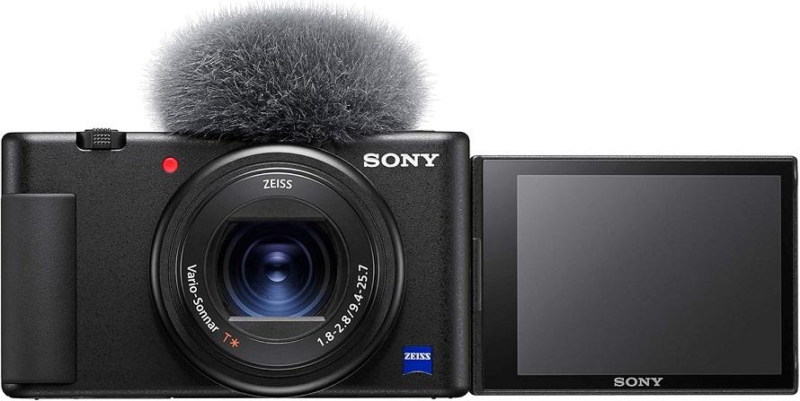 Máquina Fotográfica Vlog ZV - 1 1 20.1MP Exmor RS CMOS (Preto) - SONY