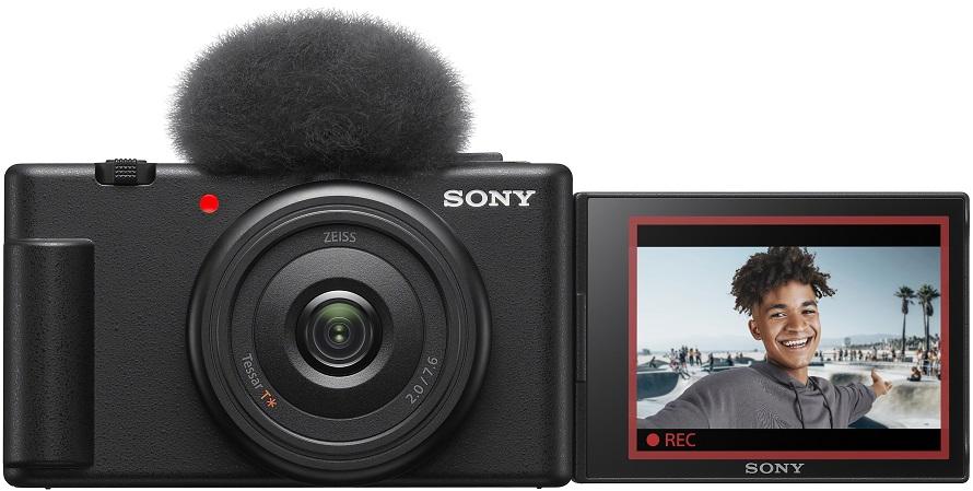 Máquina Fotográfica Vlog ZV - 1F 1 20.1MP Exmor RS CMOS (Preto) - SONY