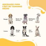 Barreira para Cães de Aço Barreira de Segurança para Animais de Estimação Dobrável de 3 Painéis Duplo Fechamento 206x90 cm Branco