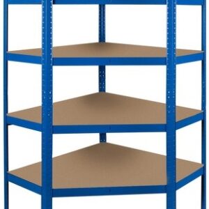 Estante/Rack de Canto (180 x 90 x 40 x 40 x 40 cm) c/ Capacidade de Carga at? 875Kg - MALATEC