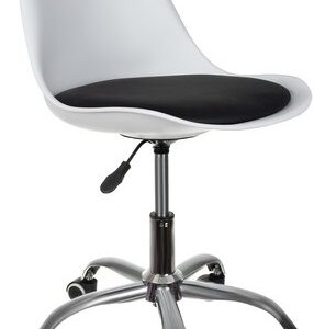 Cadeira Giratória de Escritório (Branco) - MALATEC