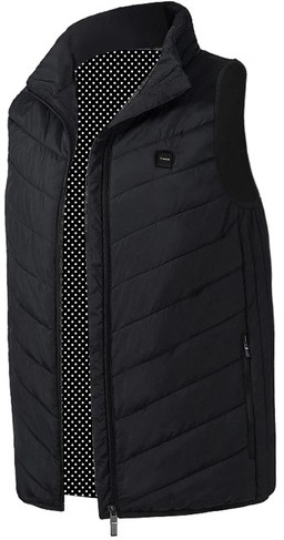 Colete Aquecido USB Tamanho XL (Preto) - TRIZAND