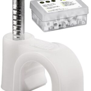 Emb. Abraçadeiras 6mm c/ Prego (100 pcs)