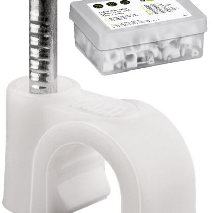 Emb. Abraçadeiras 6mm c/ Prego (100 pcs)