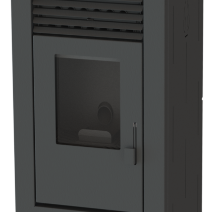 Salamandra de Pellets Ónix ED 10 (Antracite) - ALPIS