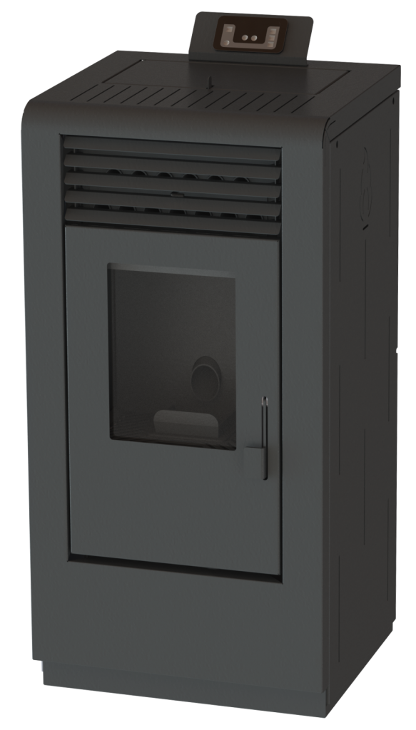 Salamandra de Pellets Ónix ED 10 (Antracite) - ALPIS