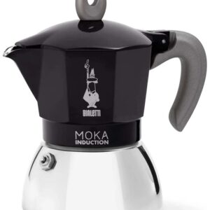 Cafeteira Italiana Moka Induction (Preto) - BIALETTI