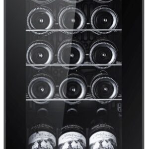 Garrafeira 15 Garrafa(s) Bolero GrandSommelier 1550 Compressor (Preto) - CECOTEC