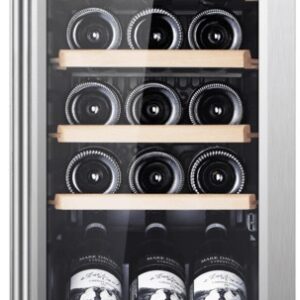 Garrafeira 15 Garrafa(s) Bolero GrandSommelier 1550 Compressor (Inox) - CECOTEC