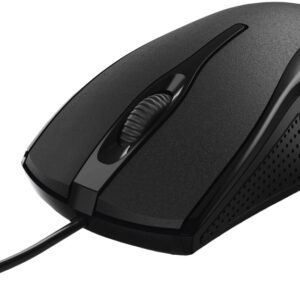 Rato ?tico USB Type-A 1000DPI MC-200 (Preto) - HAMA