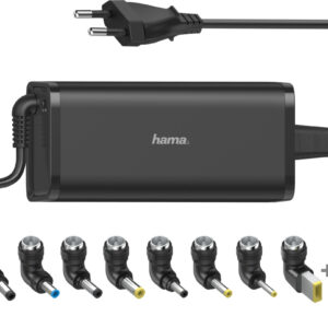 Carregador Universal 90W c/ Sa?da 15/16/17/18/19V (Preto) - HAMA