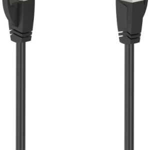 Cabo de Rede Cat6a S/FTP Preto (3 mts) - HAMA