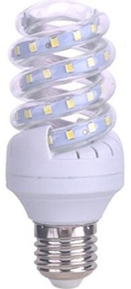 Lampada LED Espiral 220V E27 B5 7W Branco F. 6000K 360º 660Lm