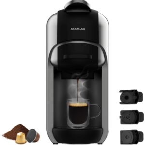 M?quina de Caf? FreeStyle Compact Autom?tica 0,6L 1450W (Preto/Cinzento) - CECOTEC