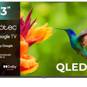 Smart TV QLED 43 V4 Series VQU40043 4K UHD Google TV - CECOTEC