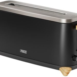Torradeira Pure 1000W (Preto/Madeira) - PRINCESS