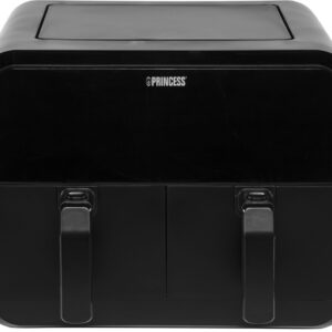 Fritadeira Dupla Air Fryer 8L 2400W (Preto) - PRINCESS