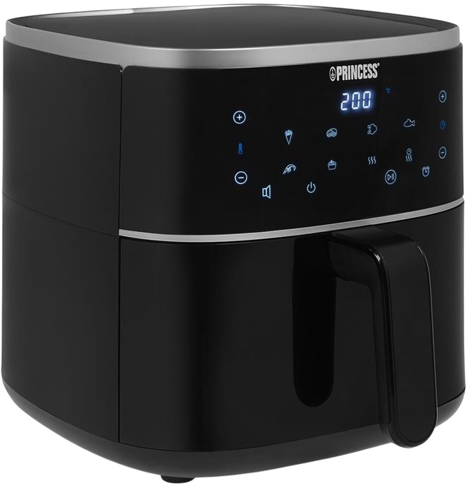 Fritadeira Air Fryer 4L 1350W (Preto) - PRINCESS