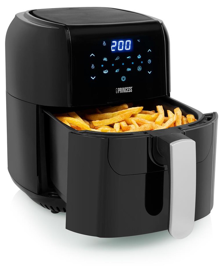 Fritadeira Aerofryer 5,5L 1400W (Preto) - PRINCESS