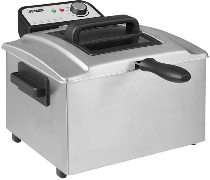 Fritadeira 5L 3270W (Preto/Inox) - PRINCESS