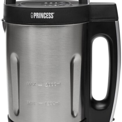 Máquina de Fazer Sopa Familar XL 2L (Preto/Inox) - PRINCESS