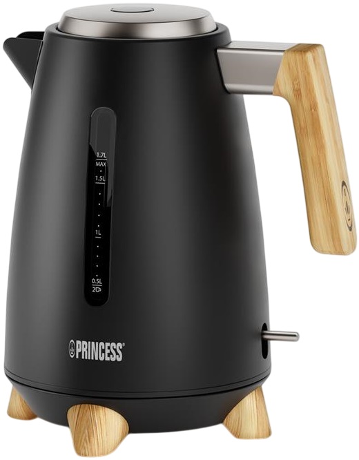 Jarro Elétrico Pure 1,7L 3000W (Bege/Preto) - PRINCESS