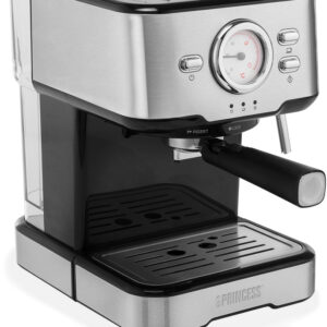 Máquina de Café Expresso 1,5L 1100W (Preto/Inox) - PRINCESS