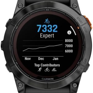 Smartwatch Fenix 7X Pro Solar (Cinzento) - GARMIN