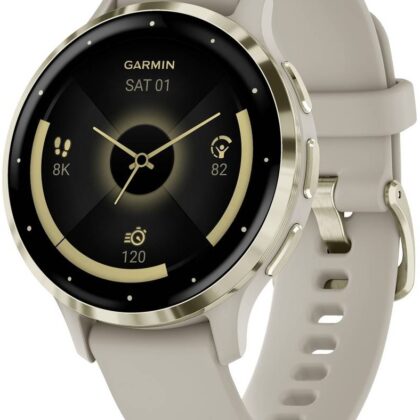 Smartwatch Venu 3S (Castanho Claro) - GARMIN