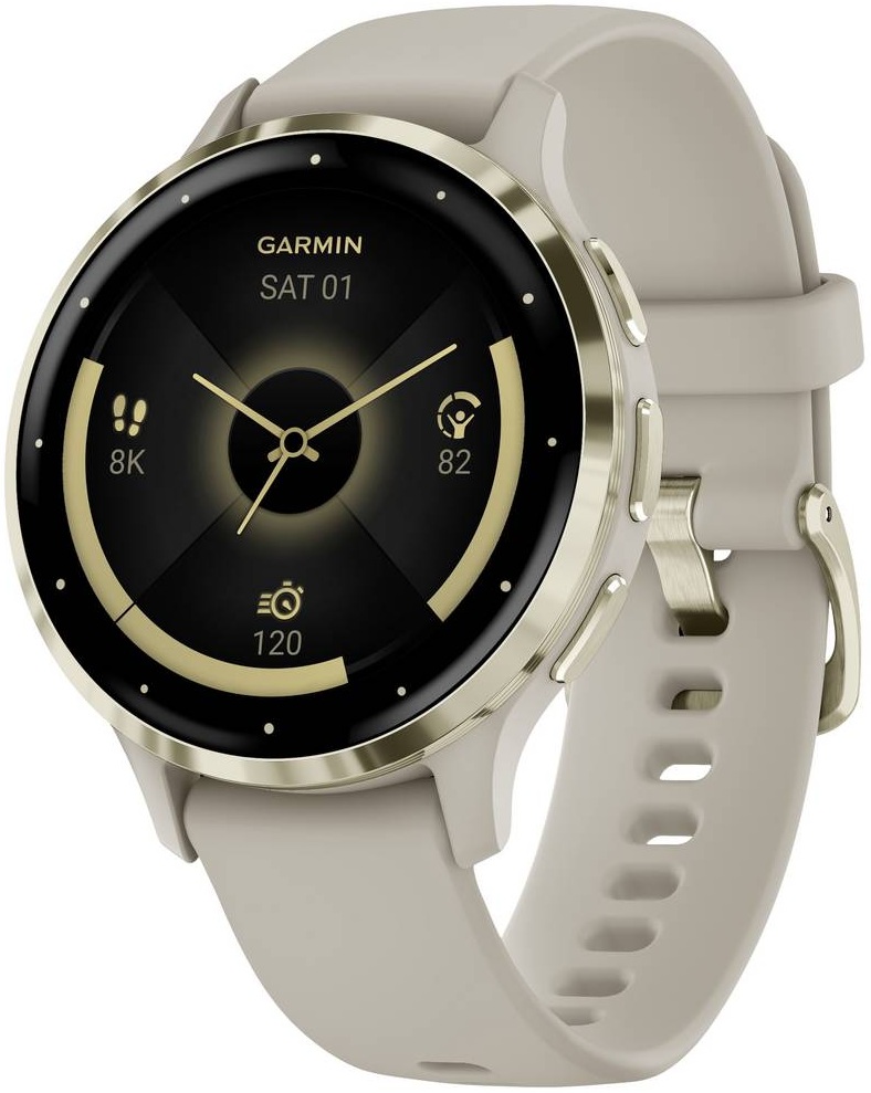 Smartwatch Venu 3S (Castanho Claro) - GARMIN