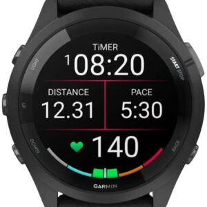 Smartwatch Forerunner 265 (Preto) - GARMIN
