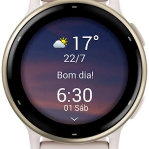 Smartwatch Vivoactive 5 (Creme Dourado/Marfim) - GARMIN
