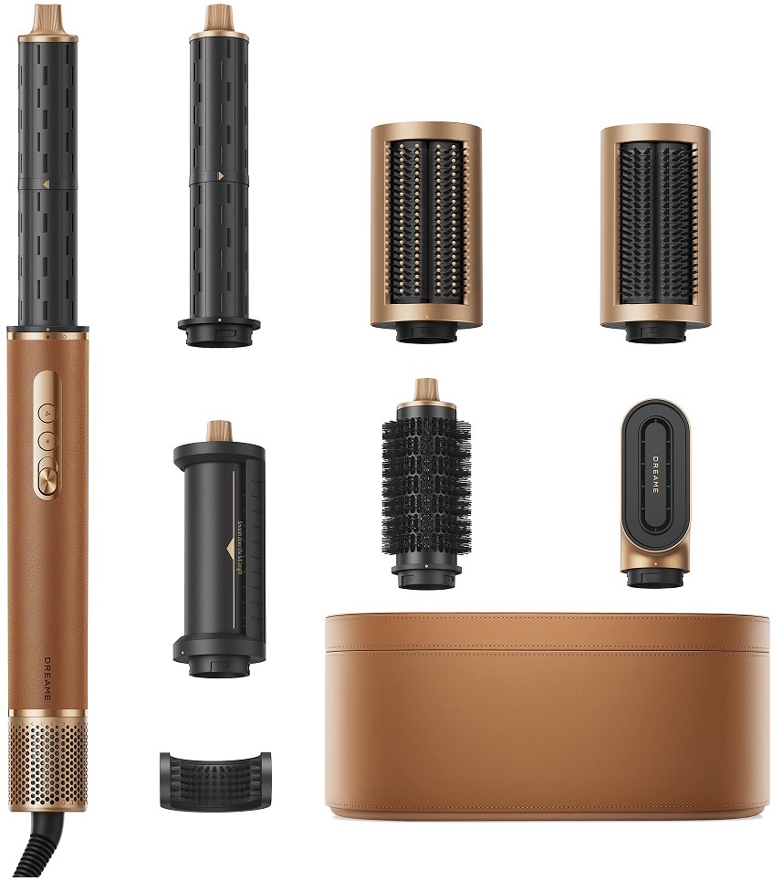 Modelador de Cabelo AirStyle Pro 1300W (Dourado) - DREAME