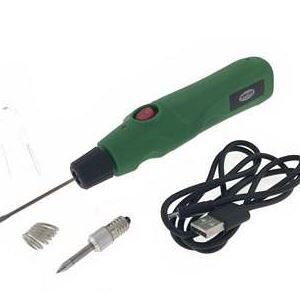 Ferro de Soldar/Cortar s/ Fios USB 3,6V 2Ah