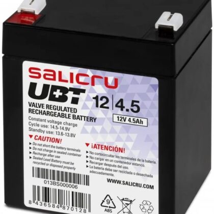 Bateria Chumbo 12V 4,5Ah (VRLA) - SALICRU