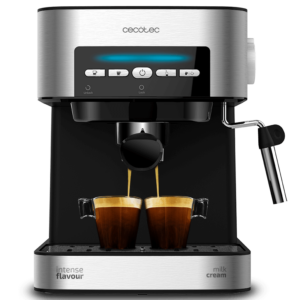 M?quina de Caf? Expresso Power 20 Matic 850W (Inox) - CECOTEC