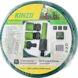 Mangueira 1/2 ?14mm c/ Adaptadores (15 mts) - KINZO