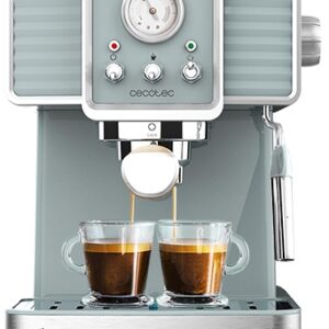 Máquina de Café Expresso Power 20 Tradizionale 1350W (Inox) - CECOTEC