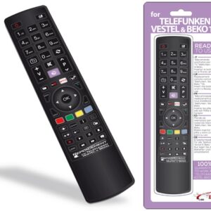 Comando Universal Dedicado p/ TVs LCD TELEFUNKEN, VESTEL e BEKO