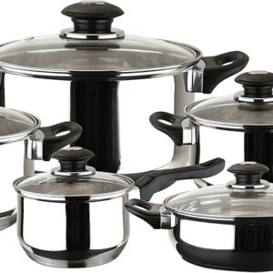 Conjunto de Cozinha Family em A?o Inoxid?vel (10 Pe?as) - MAGEFESA