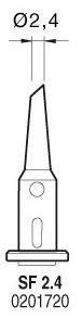 Ponteira 2,4mm p/ Ferro de Soldar a Gás JBC SG1070